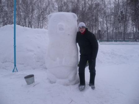 Снежные скульптуры 2010год