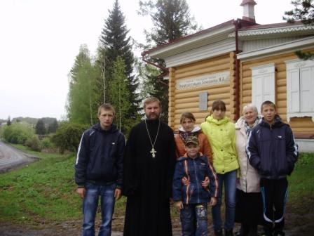 Экскурсия, которую организавал священник Алексий Нагибин