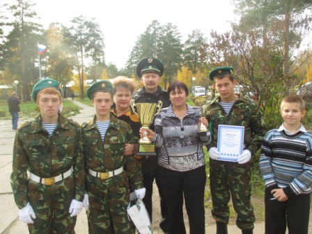 Победа в соревнованиях «Юный разведчик» Победа в соревнованиях «Юный разведчик»