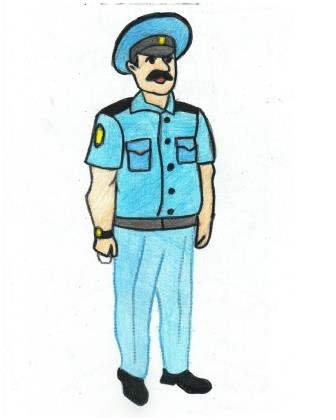 В центре «Родник» прошел конкурс детского рисунка «Полиция нас бережёт»
